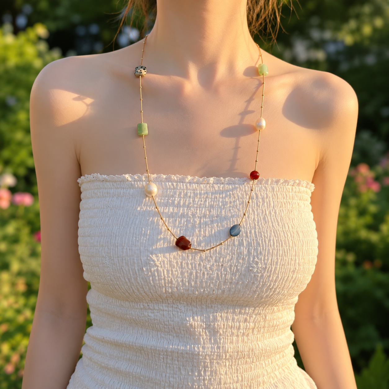 Summer Spritz Multi-Stone Necklace