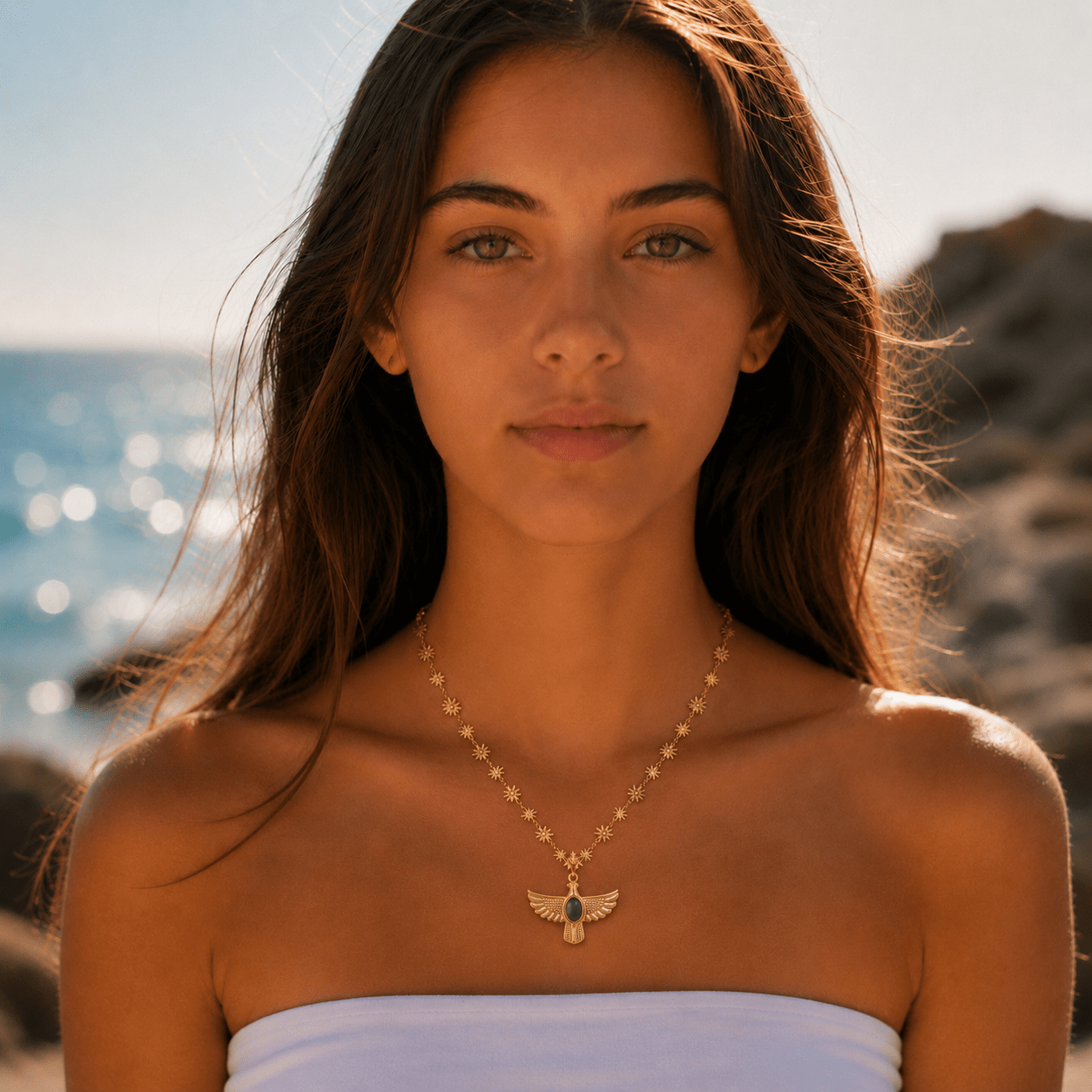 Soar & Shine Eagle Necklace - ORMIRO