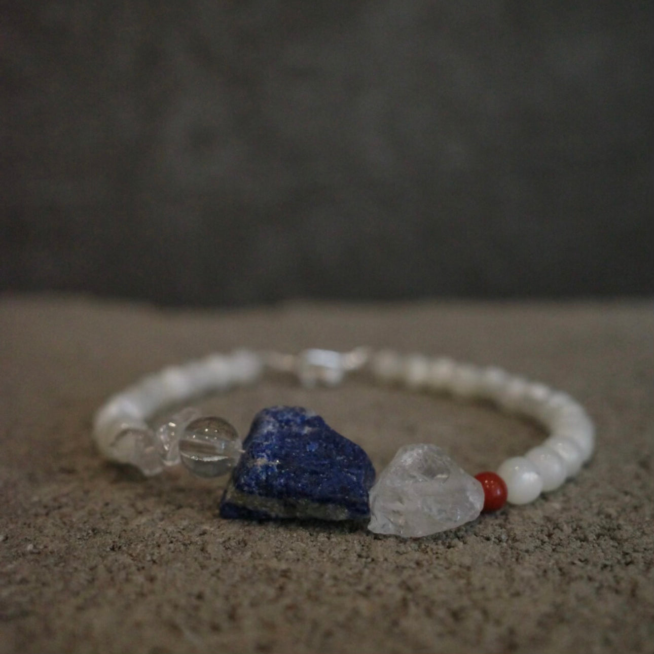 Precious Garland of Lapis Lazuli Bracelet