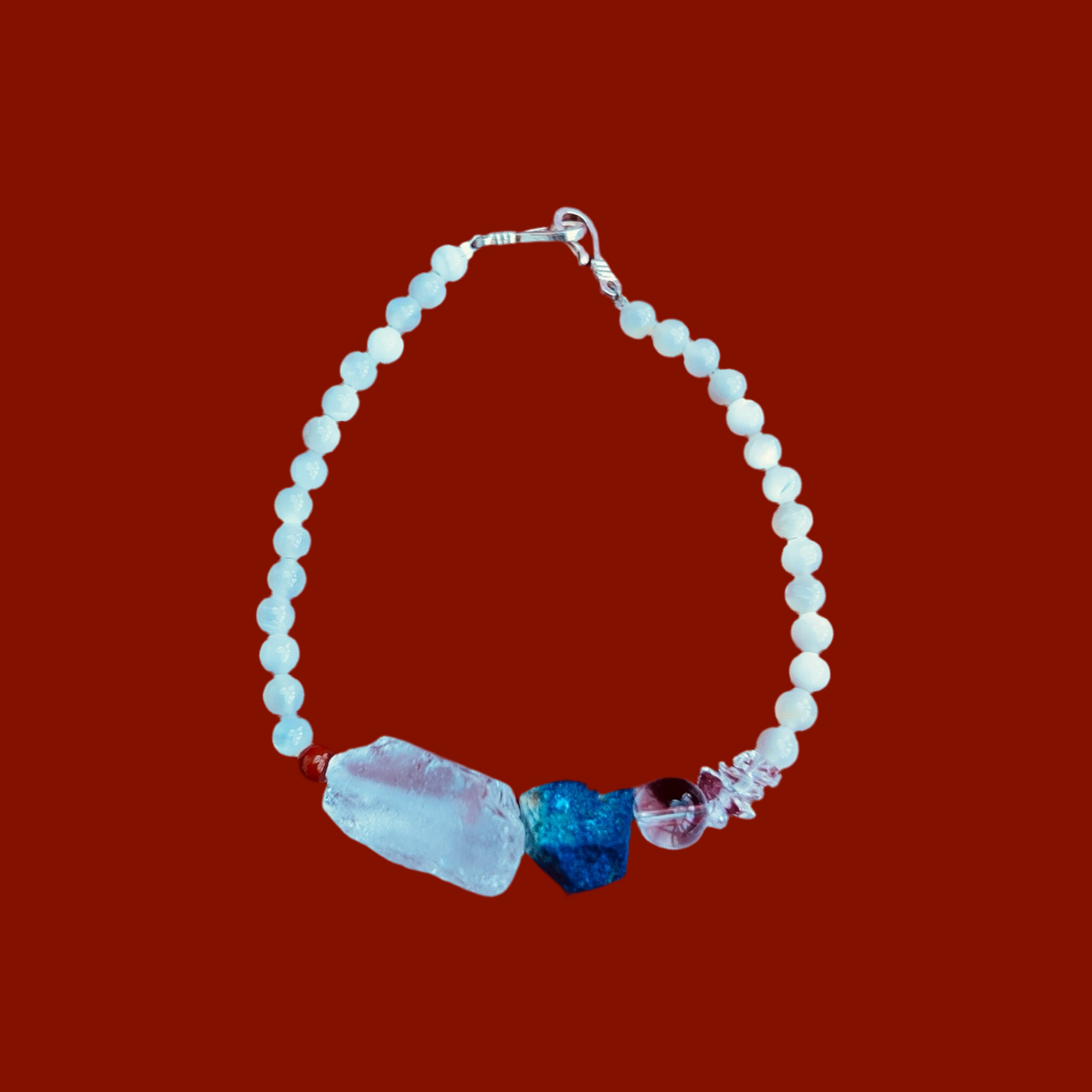 Precious Garland of Lapis Lazuli Bracelet