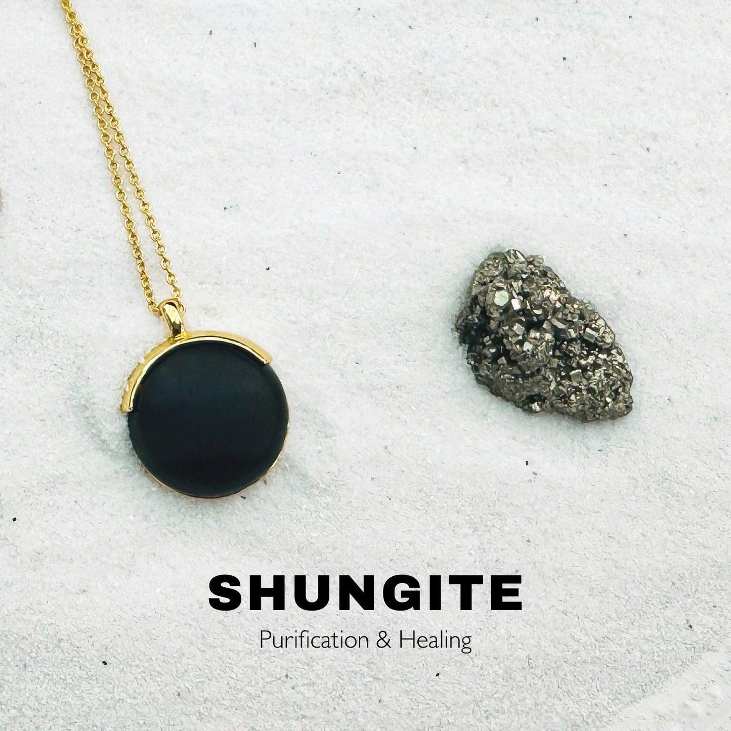 Shungite EMF Protection Necklace - ORMIRO