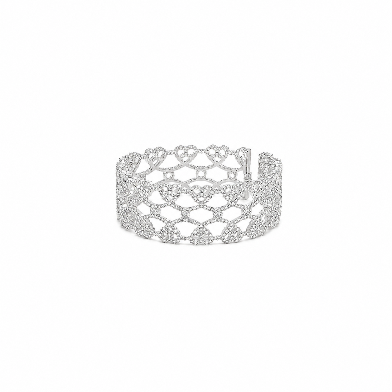 Alhambra Lace Sterling Silver Ring