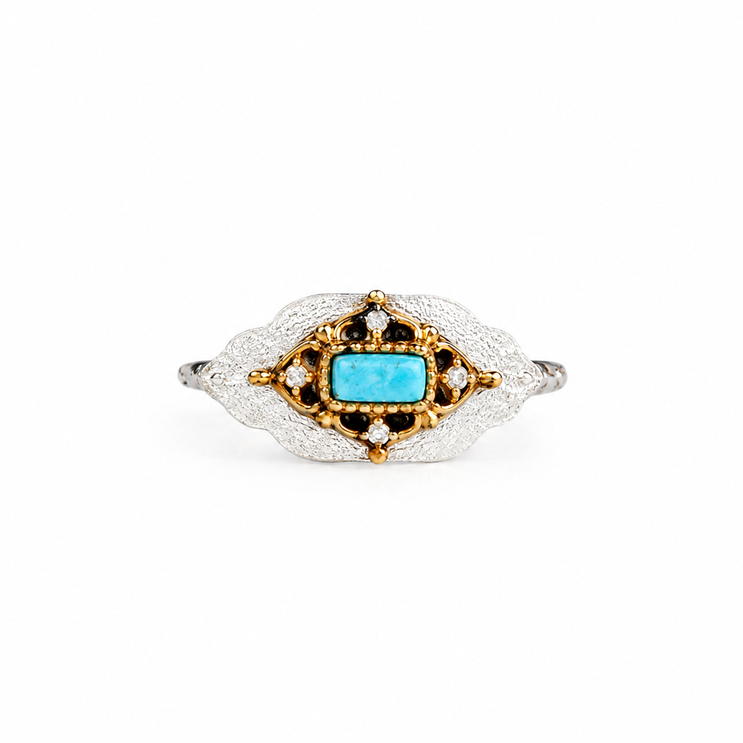 Dakini Turquoise & Sterling Silver Ring