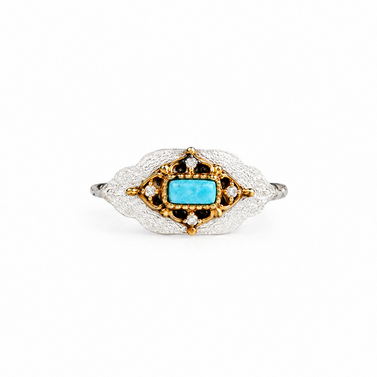 Dakini Turquoise & Sterling Silver Ring
