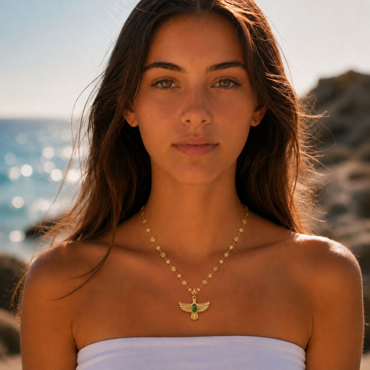 Soar & Shine Eagle Necklace