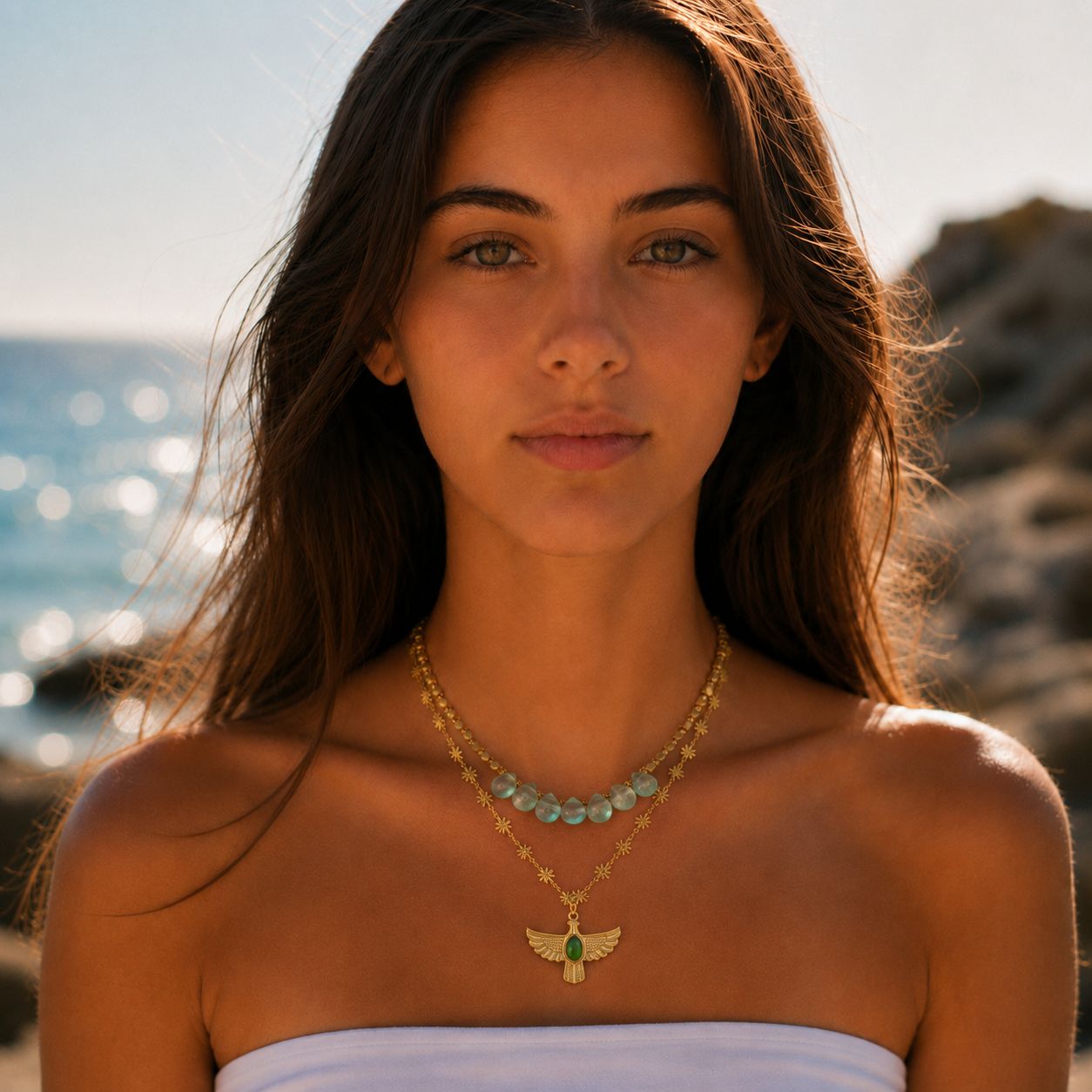 Soar & Shine Eagle Necklace