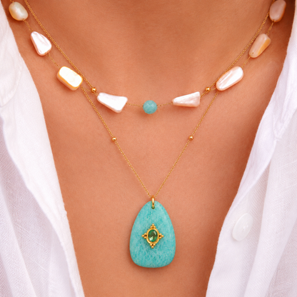 Elements Gemstone Talisman Necklace