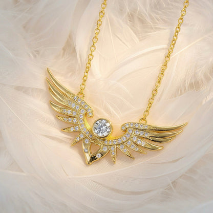 Winged Heart Necklace
