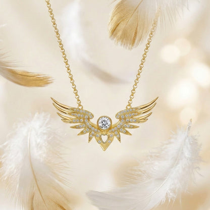 Winged Heart Necklace