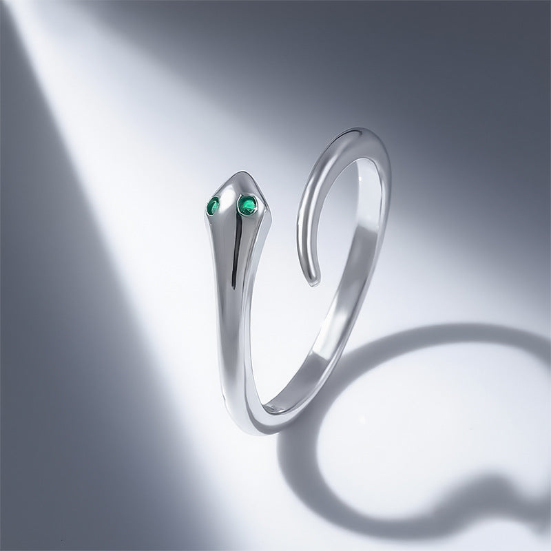 Enchanted Cobra Vermeil Sterling Silver Ring