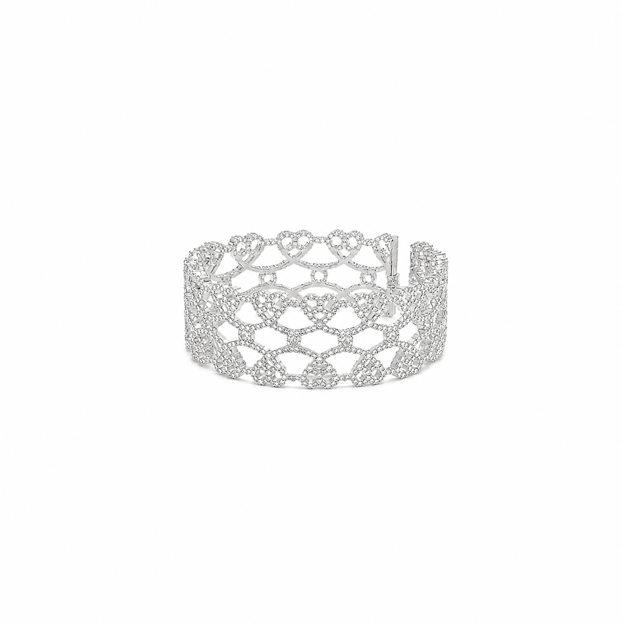 Alhambra Lace Sterling Silver Ring - ORMIRO