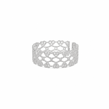 Alhambra Lace Sterling Silver Ring - ORMIRO