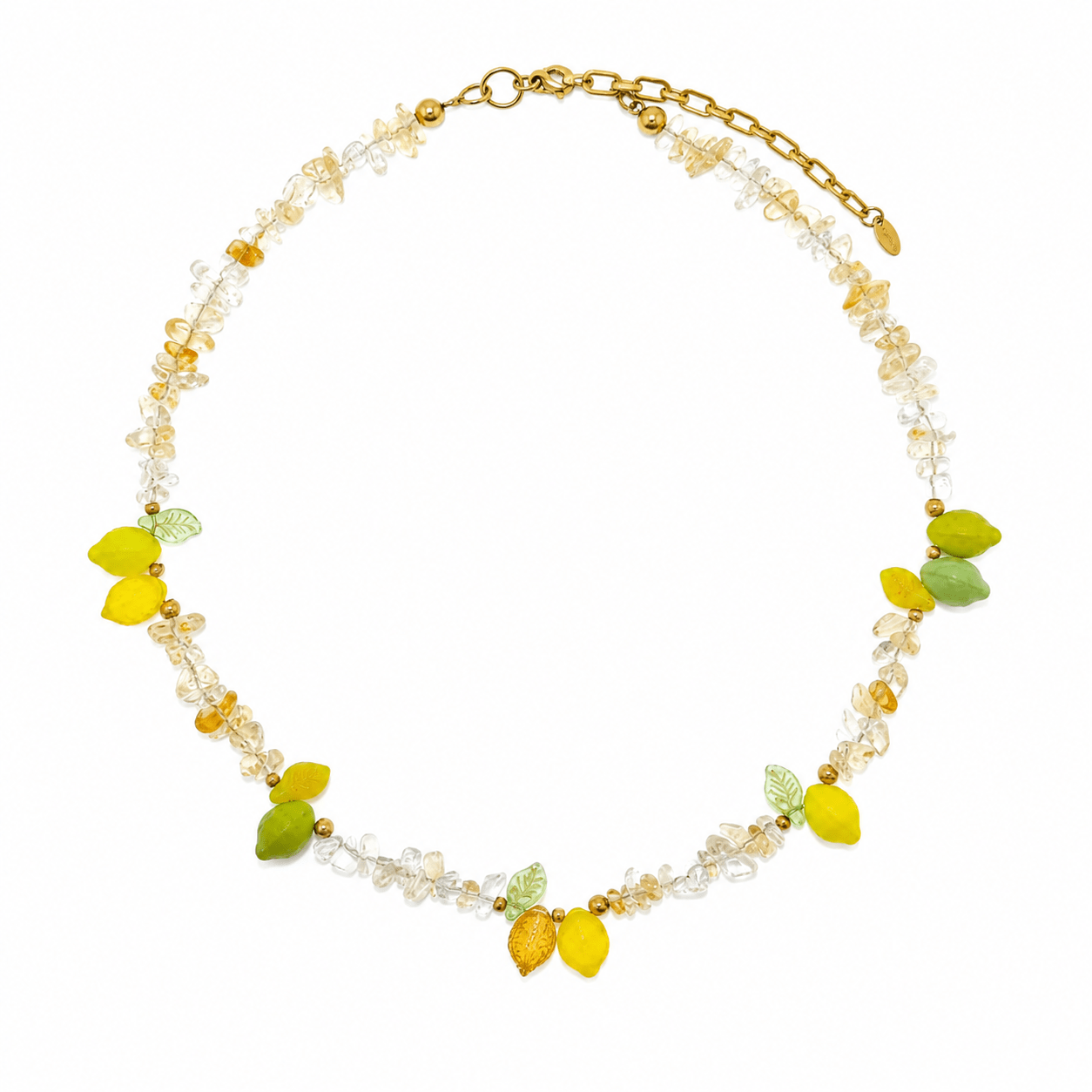 Amalfi Limoncello Beaded Citrine Necklace - ORMIRO