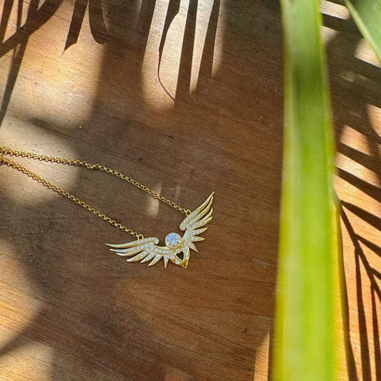 Angel Wing Necklace - ORMIRO