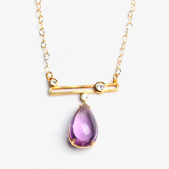 Balance Amethyst Necklace - ORMIRO