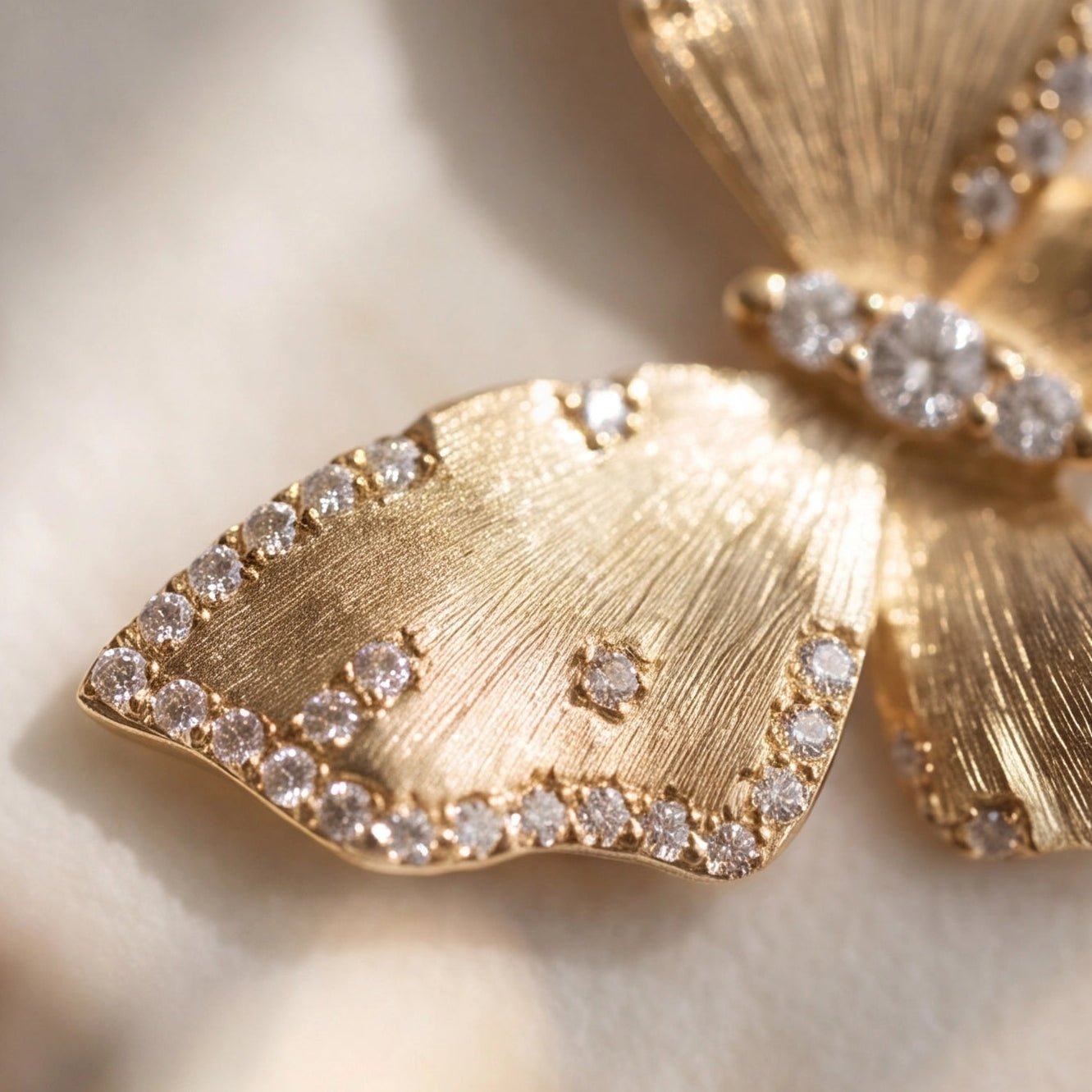 Butterfly Reverie Gold Vermeil Necklace - ORMIRO