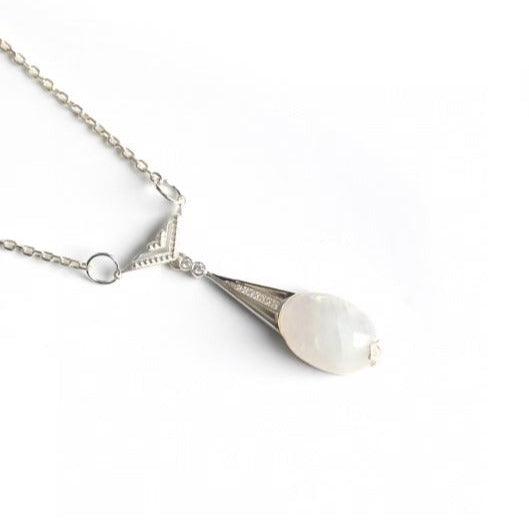 Cleopatra Moonstone Necklace - ORMIRO