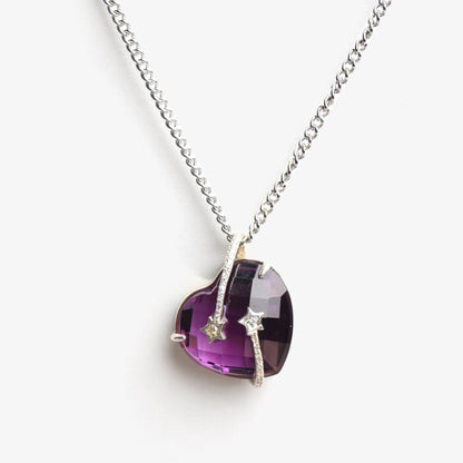 Cosmic Love Amethyst Necklace - ORMIRO