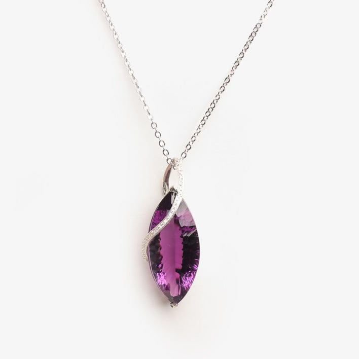 Divine Feminine Amethyst Necklace - ORMIRO