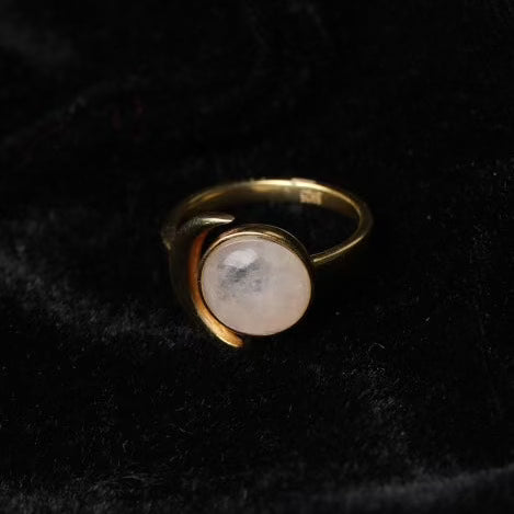 Eclipse Moonstone Ring - ORMIRO