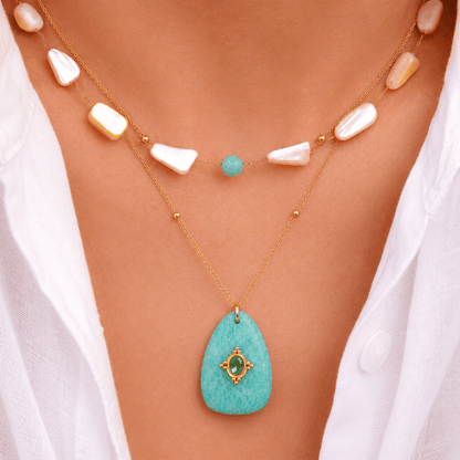Elements Gemstone Talisman Necklace - ORMIRO