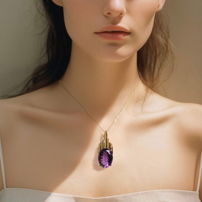 Elysian Amethyst Necklace - ORMIRO