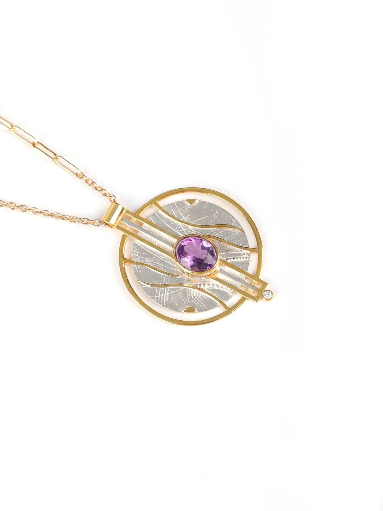 Gaia Amethyst Necklace - ORMIRO