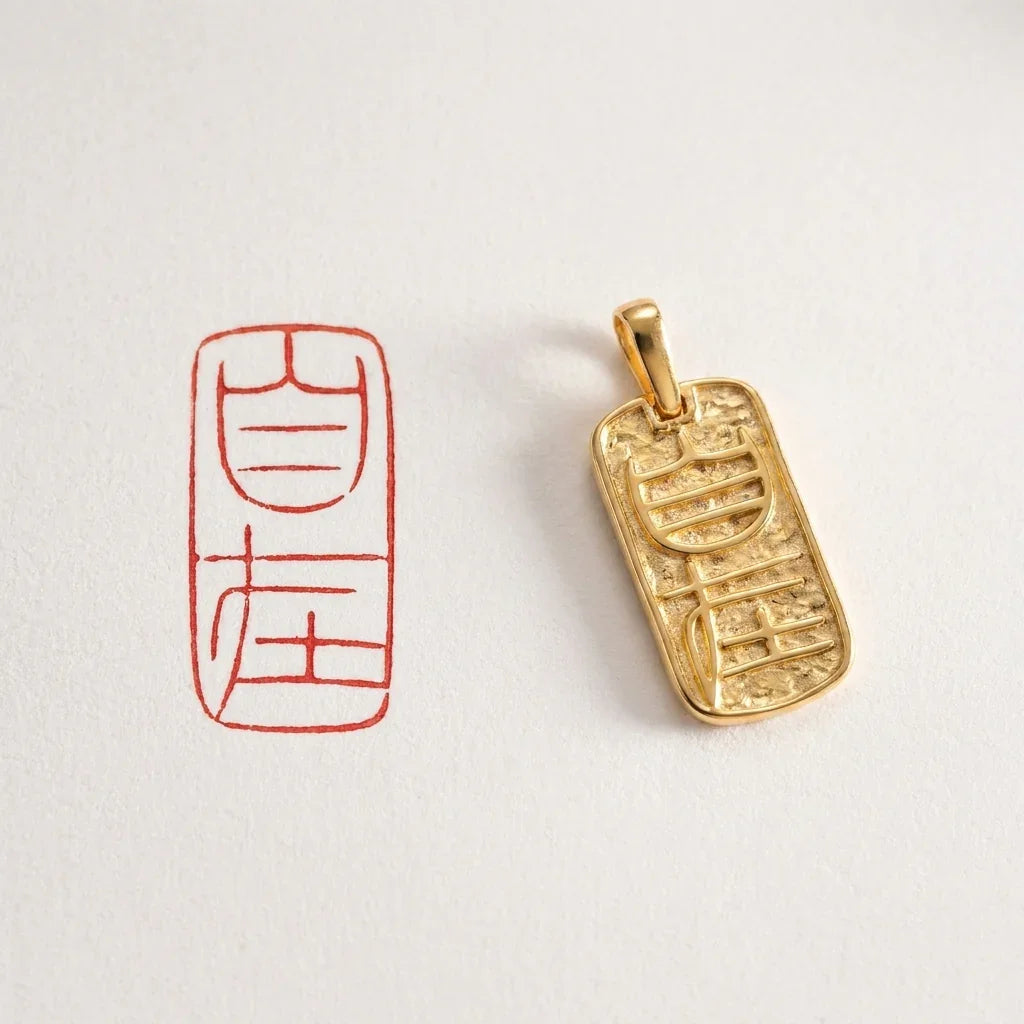 Zizai Seal Necklace