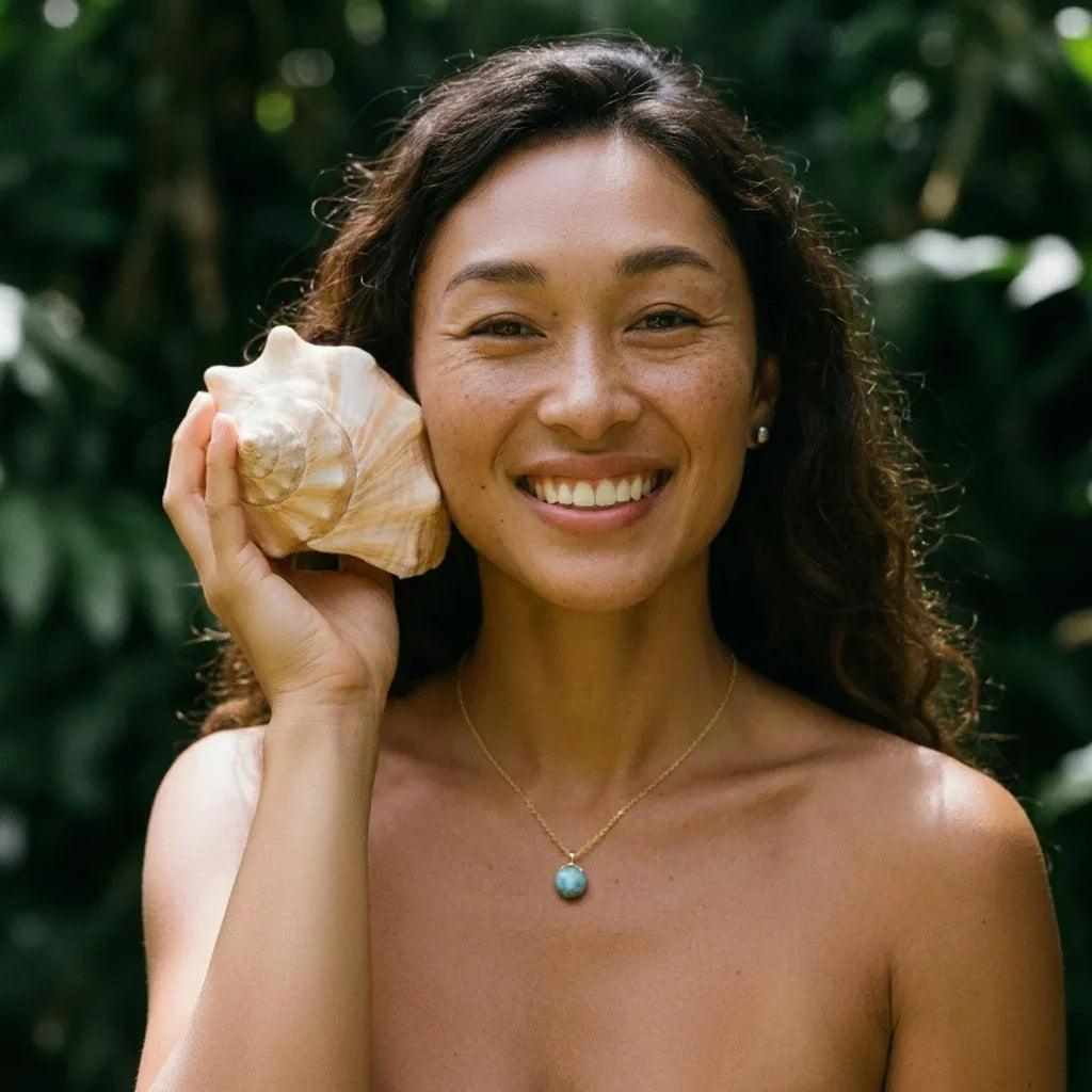 Ocean Love Larimar Necklace