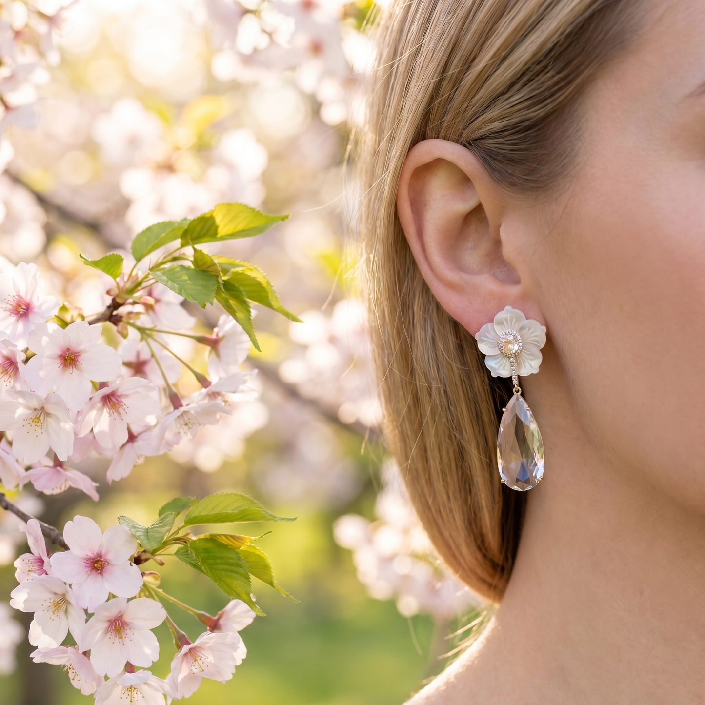 Sakura Dew Earrings