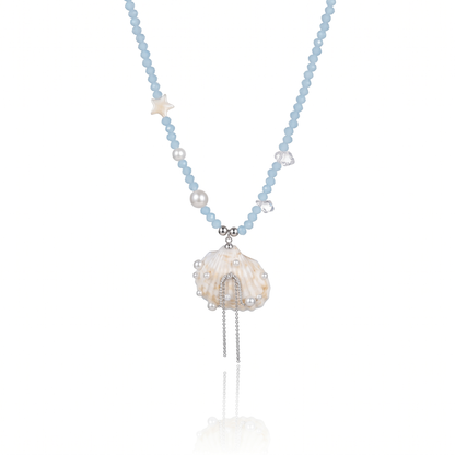 Ocean Dream Beaded Shell Necklace