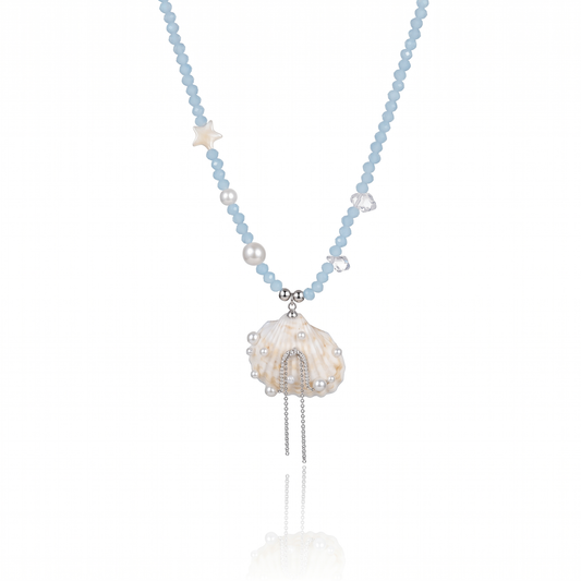 Ocean Dream Beaded Shell Necklace
