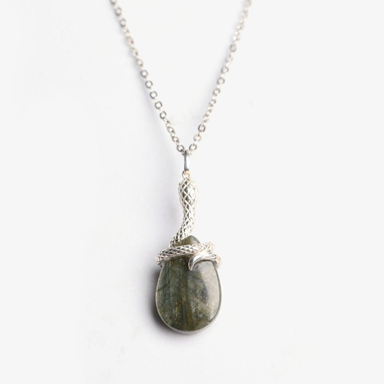 Kundalini Snake Labradorite Necklace - ORMIRO