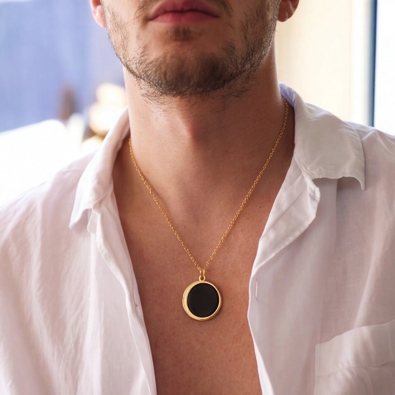 Luna Shungite EMF Protection Necklace - ORMIRO
