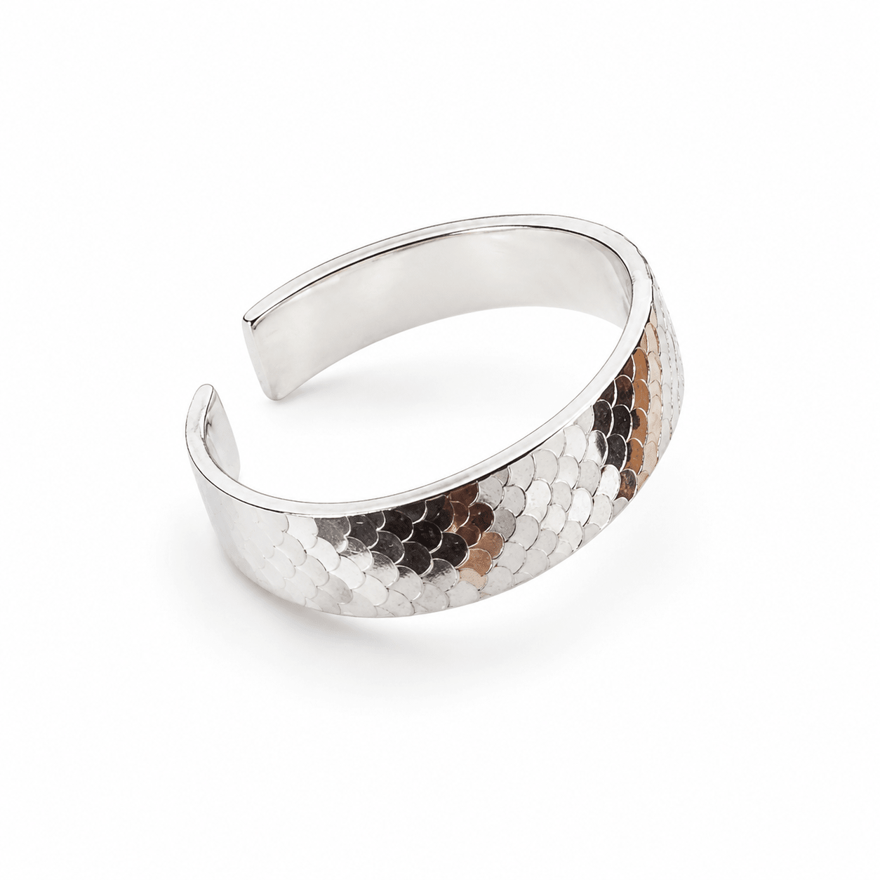 Mermaid Band Sterling Silver Ring - ORMIRO