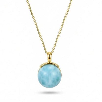 Ocean Love Larimar Necklace - ORMIRO
