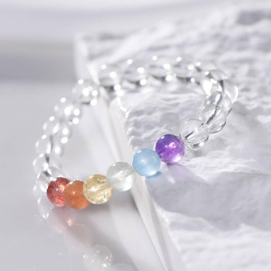 Rainbow Gemstone Bracelet - ORMIRO