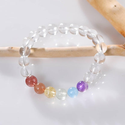 Rainbow Gemstone Bracelet - ORMIRO