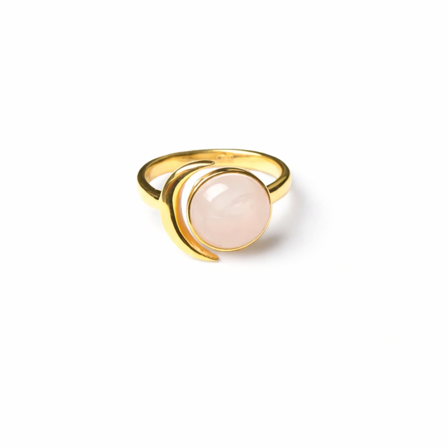 Eclipse Moonstone Gold Vermeil Ring