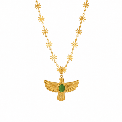 Soar & Shine Eagle Necklace - ORMIRO