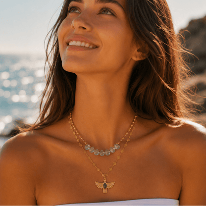 Soar & Shine Eagle Necklace - ORMIRO