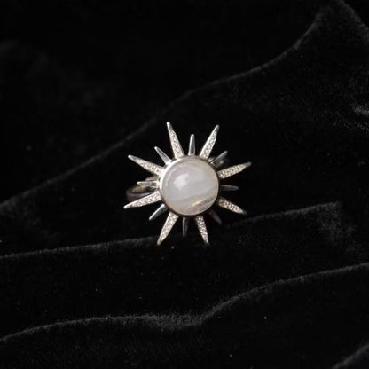 Solar Moonstone Ring - ORMIRO