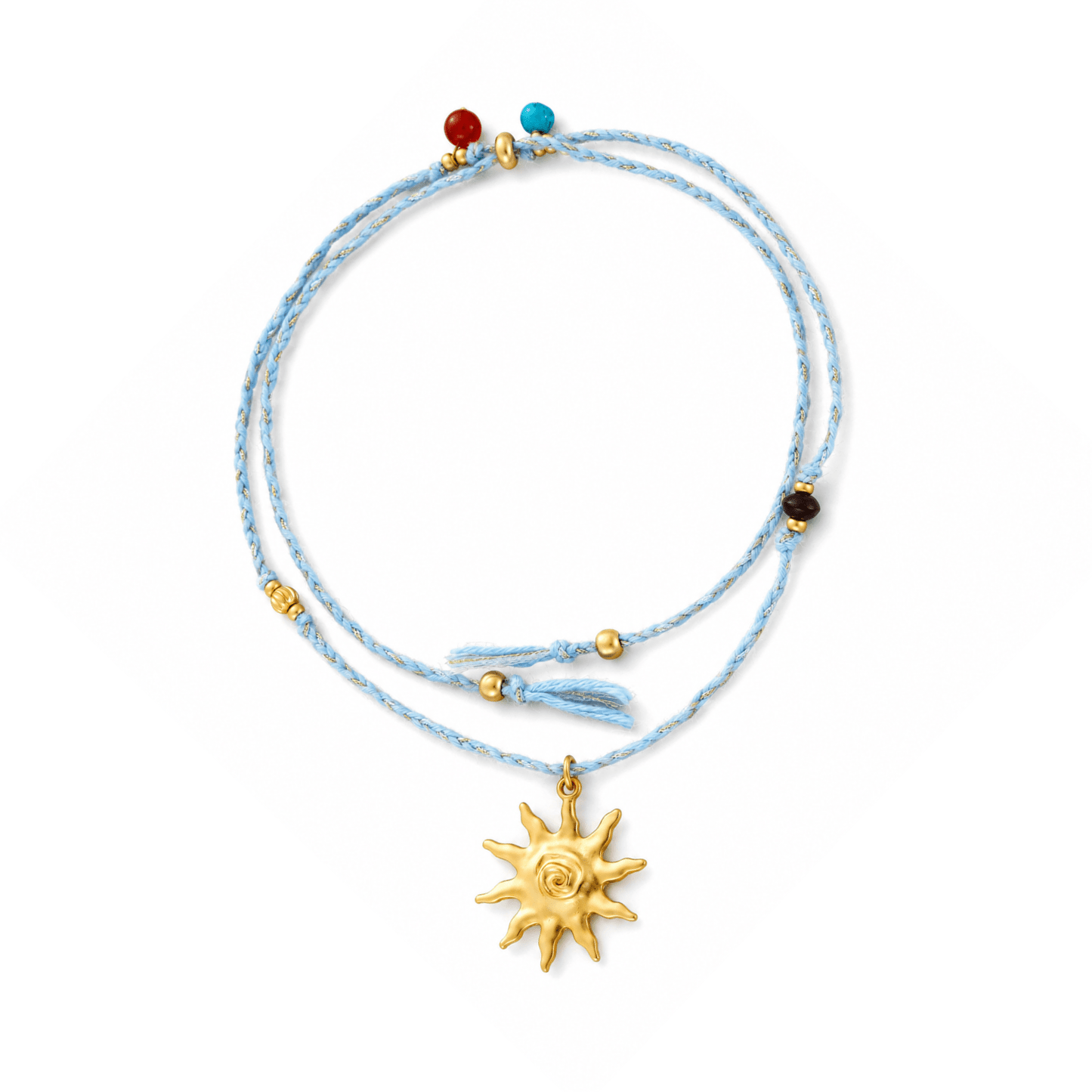 Solaris Multi-Stone Cord Necklace - ORMIRO
