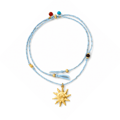 Solaris Multi-Stone Cord Necklace - ORMIRO
