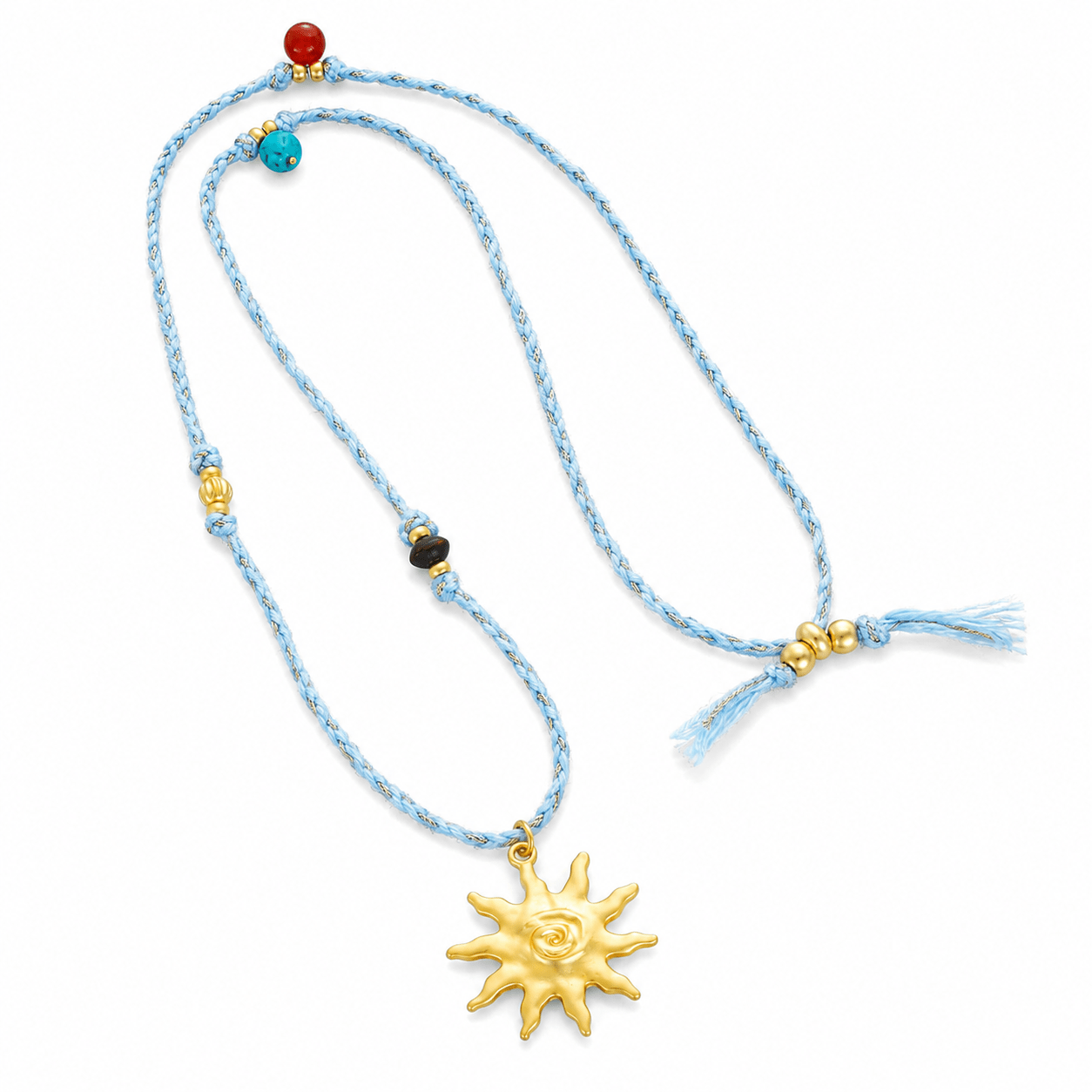 Solaris Multi-Stone Cord Necklace - ORMIRO