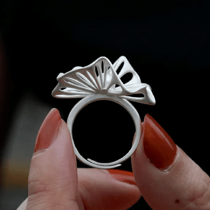 Spellflower Silver & Pearl Ring - ORMIRO