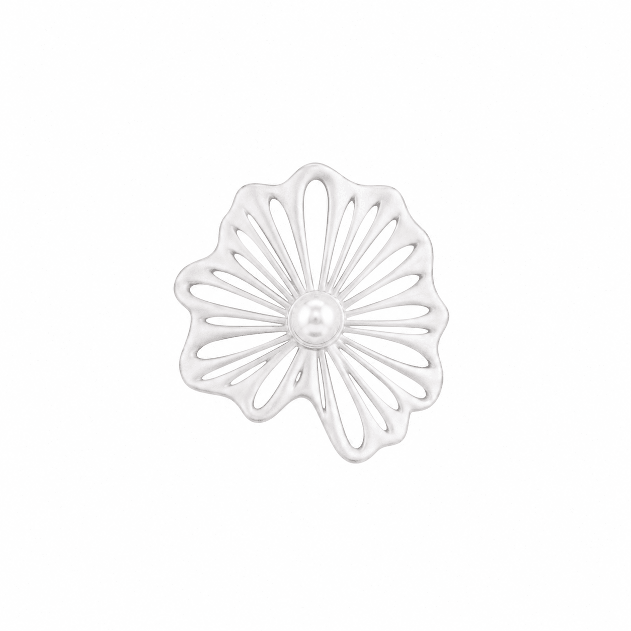 Spellflower Silver & Pearl Ring - ORMIRO