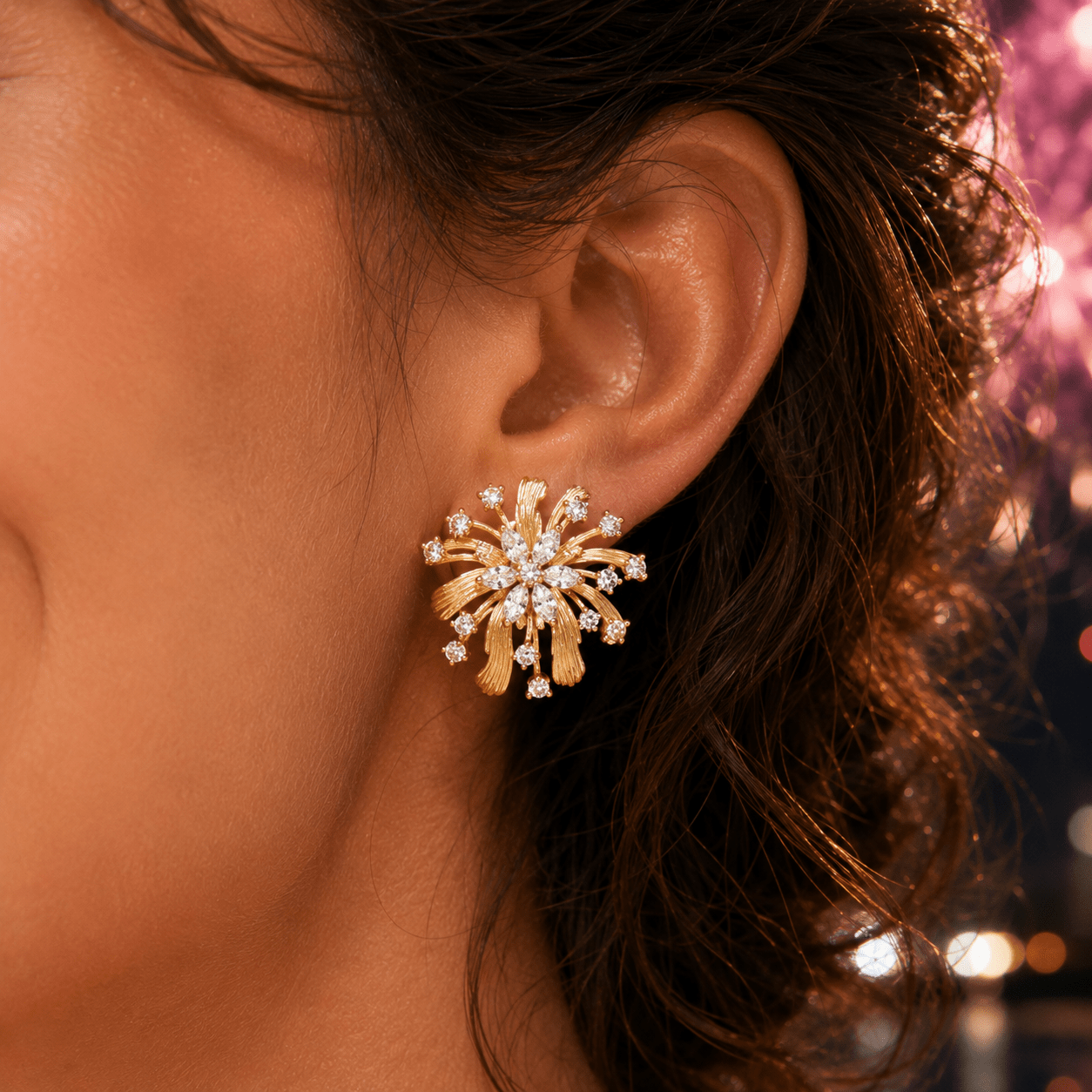 Starburst Celebration Earrings - ORMIRO