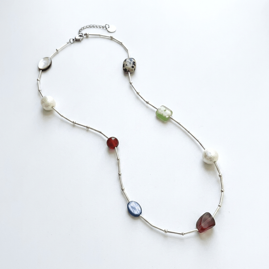 Summer Spritz Multi-Stone Necklace - ORMIRO