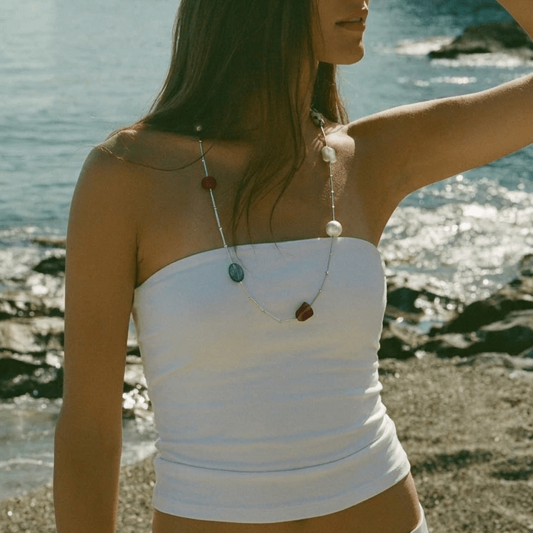 Summer Spritz Multi-Stone Necklace - ORMIRO